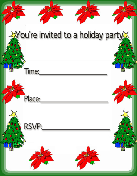 Christmas Party Invitations – Party Ideas